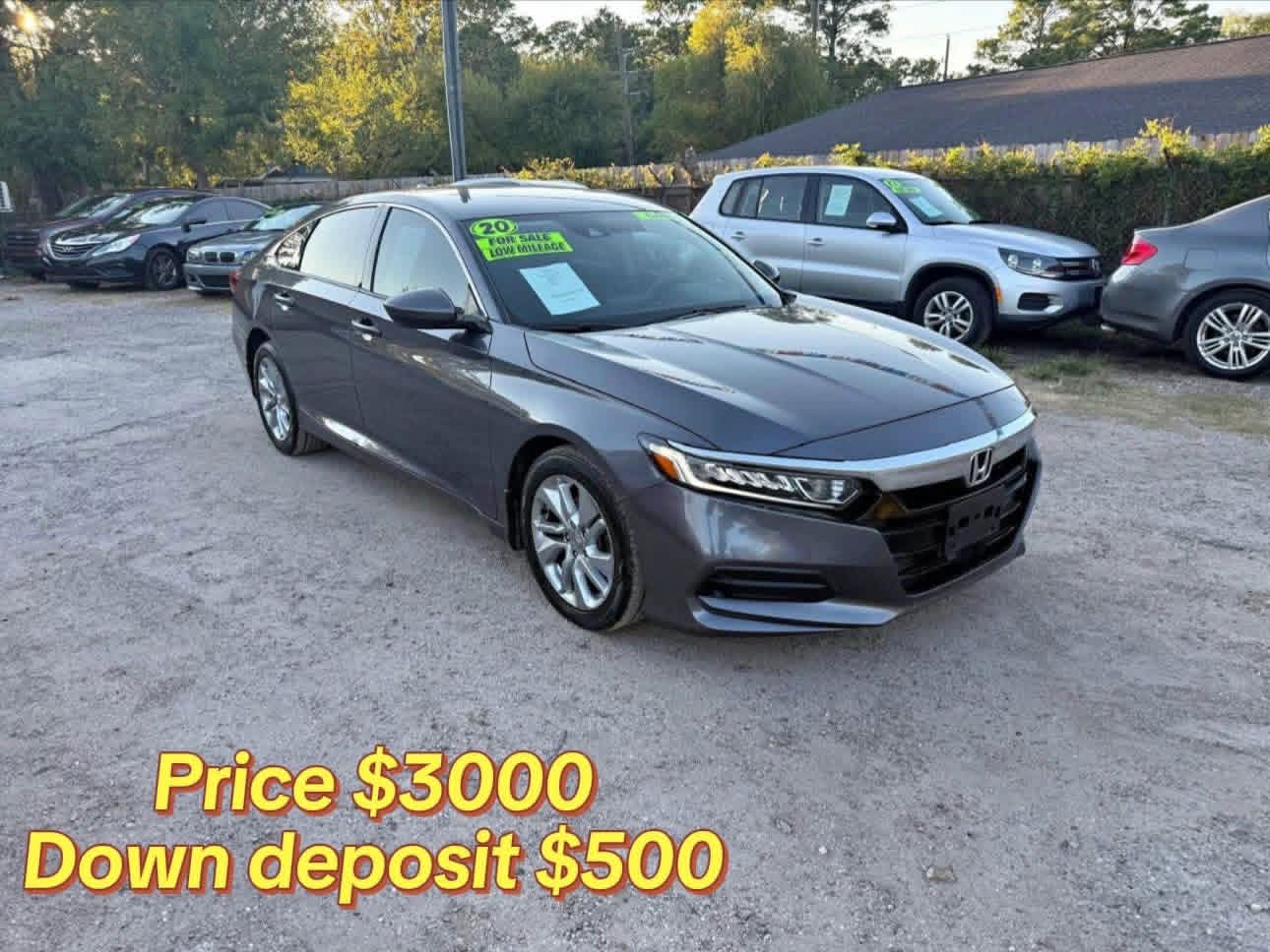 2020 Honda Accord (Low Mileage)