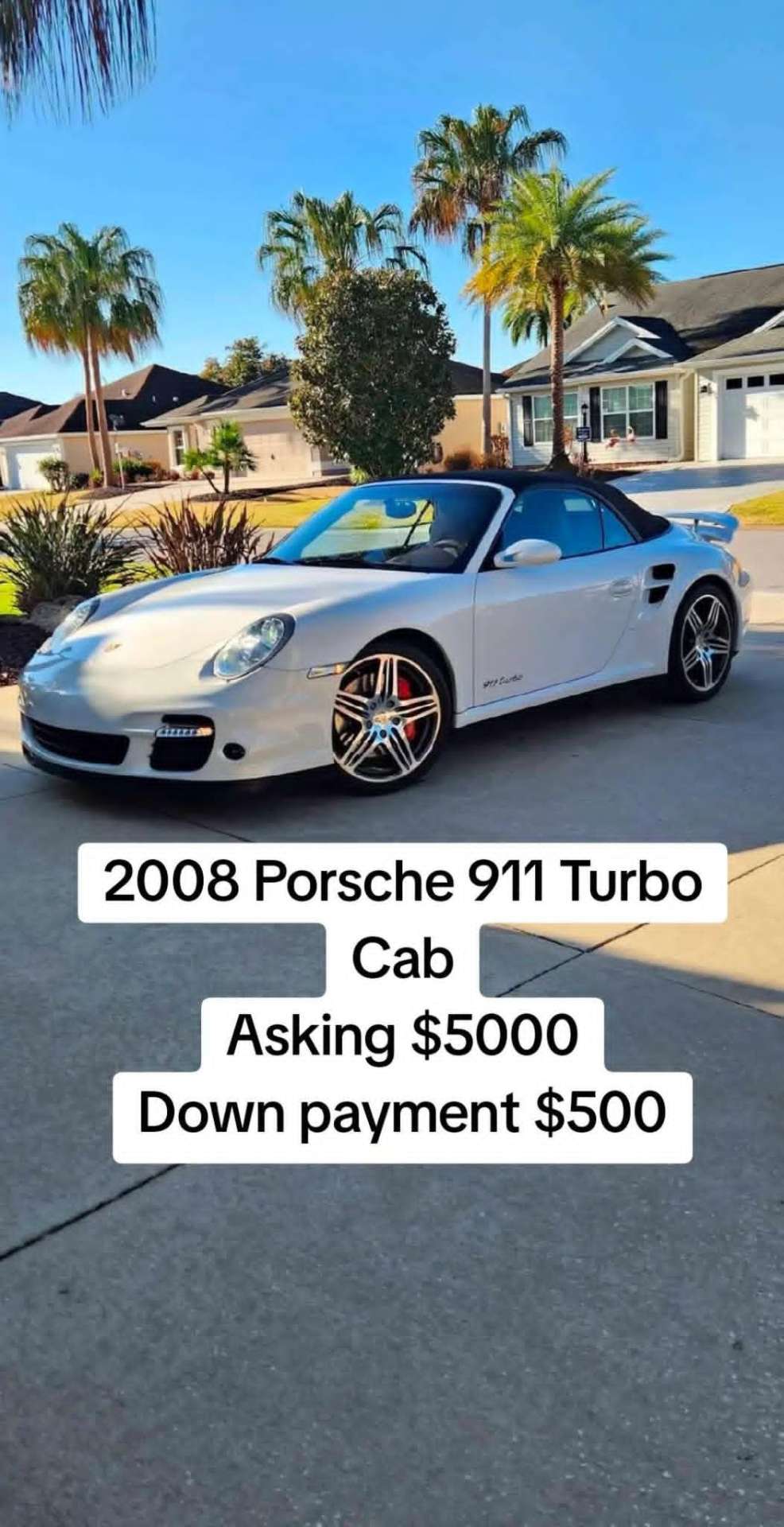 2008 Porsche 911 Turbo Cabriolet